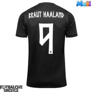 Norsko Erling Haaland #9 Venkovní Dres MS 2026 Krátký Rukáv